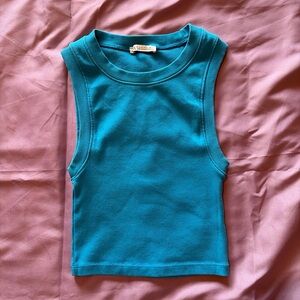 ZARA Women’s Sleeveless Tank Top - Blue
